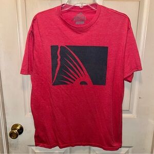 WICKED CATCH Men’s Short Sleeve Fish Graphic T-shirt. Sz L.